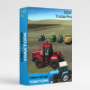 Симулятор трактора v2024 Pro (K-744, МТЗ-82, 7 упражнений)